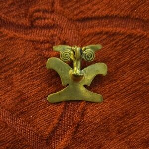 Reproduction Pre-columbian Brass Pendant